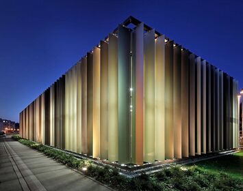 Grosses lames en aluminium extrudé de forme elliptique - Solarfin