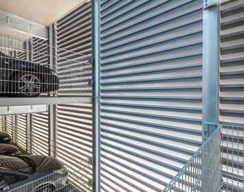 Lames en aluminium extrudé, Réduction acoustique - Structural Z